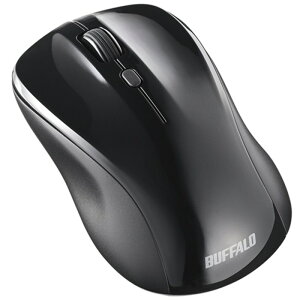 �o�b�t�@���[�iBuffalo�j Bluetooth5.1�Ή� BlueLED���w���}�E�X �É��^3�{�^�� BSMBB110BK �u���b�N