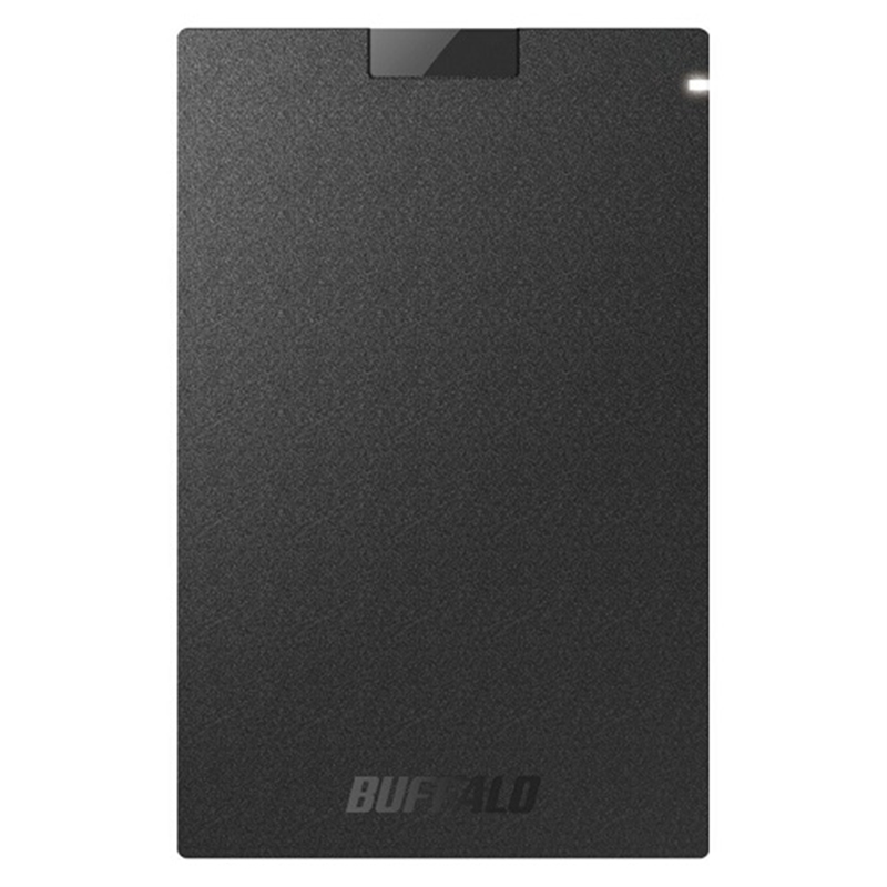 アウトレット バッファロー 一部予約 ポータブルＳＳＤ 購買 SSD-PG960U3-BA SSD：960GB ブラック