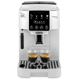 デロンギ delonghi マグニフィカスタート コーヒーメーカー 全自動 エスプレッソマシン 家庭用 ミルク ECAM22020W ホワイト