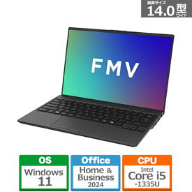 富士通 14型ノートパソコン　FMV Note U FMVU500K3B ピクトブラック
