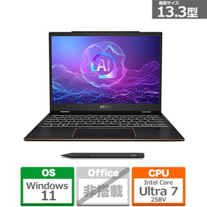 MSIiGGXACj Summit 13 AI+ Evo A2 / Copilot+ PC SUMMIT13-A2VMTG-4779JP CNubN