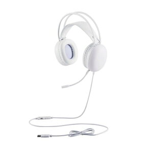 �G���R�� LED�n�E�W���O�Q�[�~���O�w�b�h�Z�b�g(USB���f��) HS-G09SUWH �z���C�g