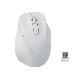 エレコム 無線 2.4GHz マウス 静音 ワイヤレスマウス 5ボタン 右手専用 Sサイズ M-XGS30DBSKWH ホワイト