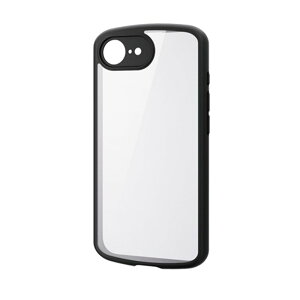 �G���R�� iPhone 16e TOUGH SLIM LITE �P�[�X �t���[���J���[ �Ɍ� ���^���X�e�b�J�[�t PM-A25STSLFCKBK �u���b�N