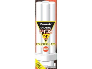 Panasonic�i�p�i�\�j�b�N�j �c�C���u�����@�c�C��2�i4�{����u���b�W�j�@27W�@�d���F�@1���� FDL27EXLCF3