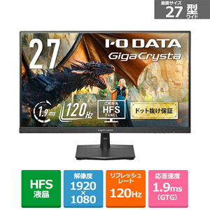 I-O DATAiACEI[Ef[^@j 27^Q[~Oj^[@GigaCrysta LCD-GD271SH/KS