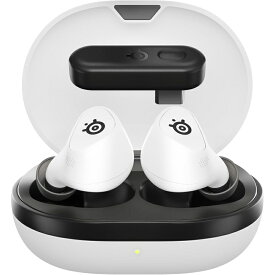 SteelSeries（スティールシリーズ） ゲーミングワイヤレスイヤホン Arctis GameBuds 61682J ホワイト