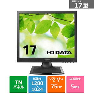 I-O DATAiACEI[Ef[^@j tbJ[X݌v̗p 17^XNGAtfBXvC LCD-AD173SESB-A ubN
