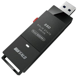 バッファロー（Buffalo） スティック型ポータブルSSD SSD-SCH1.0U3-BA ブラック　SSD：1.0TB