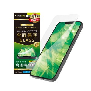 �g���j�e�B iPhone 16e / iPhone 14 / 13 / 13 Pro�Ή� ��ʕی십���K���X TR-IP25S-GLI-CSCC �N���A