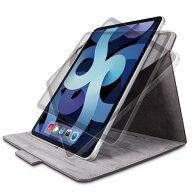 エレコム iPad Air 10.9インチ 第5世代 第4世代 (2022/2020年) ケース カバー 手帳型 TB-A20M360BK ブラ…