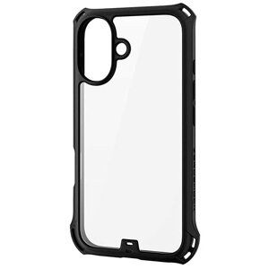 GR iPhone 16 ZEROSHOCK P[X t[J[ PM-A24AZEROFCBK ubN