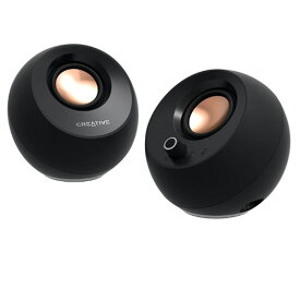 CREATIVE PCスピーカー Creative Pebble Pro(クリエイティブ ぺブル プロ) SP-PBLPRO-BK ブラック