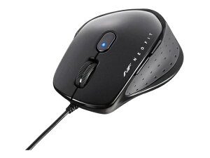 �o�b�t�@���[�iBuffalo�j �L���@BlueLED�@5�{�^���@�}�E�X BSMBU510MBK �u���b�N