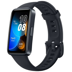 HUAWEI（ファーウェイ） スマートウォッチ HUAWEI Band 8 Band8/Midnight Black ミッドナイトブラック