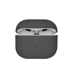 UNIQ�i���j�[�N�j AirPods 4�p�P�[�X�@LINO AirPods 4 case UNIQ-AIRPODS(2024)-LINOGRY GREY