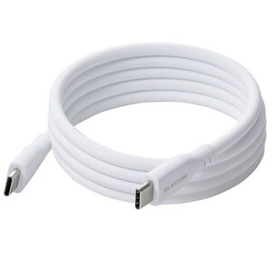 �G���R�� �܂Ƃ܂�}�O�l�b�g�P�[�u��(USB Type-C - USB Type-C/�Ȃ߂炩) MPA-CCTMGS10WH �z���C�g