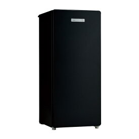 (長期無料保証/配送設置無料)Haier（ハイアール） 前開き式冷凍庫 JF-NUF138D(K) ブラック　内容量：138リットル