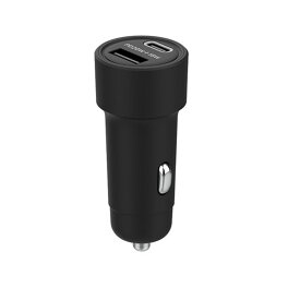 カシムラ USB電源　DC-38W USB2ポート PD20W+18W DC-067 ブラック