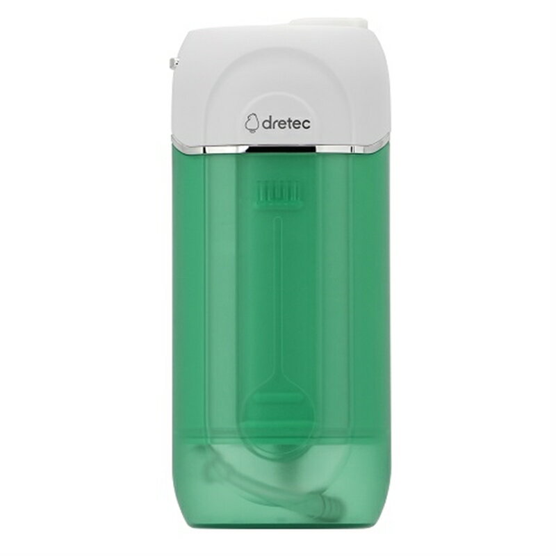 dretec（ドリテック） 口腔洗浄器 ジェットクリーン ポータブル FS-101GN グリーン