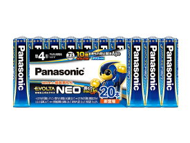 Panasonic（パナソニック） エボルタNEO　単4電池20本　シュリンクパック LR03NJ/20SW