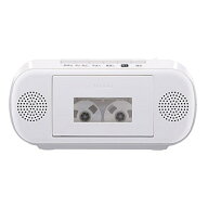 東芝（TOSHIBA） CDラジオカセットレコーダー TY-CDM2(W) ホワイト