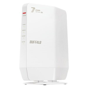 obt@[iBuffaloj Wi-Fi 7(11be)ΉfAohWi-Fi[^[ 5764+688Mbps AirStation WSR6500BE6P-WH zCg