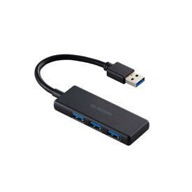 エレコム USB 5Gbpsハブ 3ポート U3H-H030BK ブラック