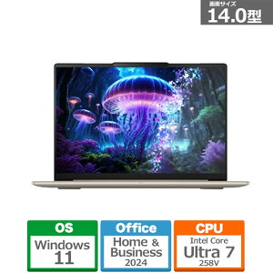 Lenovo(m{) 14^m[gp\R@Lenovo Yoga Slim 7i Aura Edition Gen 10 /Copilot+ PC 83JX0050JP(Yoga Slim 7 14ILL10) V[VF