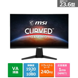 MSI�i�G���G�X�A�C�j 23.6�^�Q�[�~���O���j�^�[ MAG-245C-X24 �u���b�N