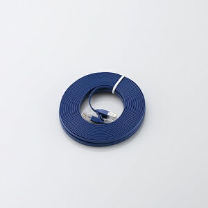 �G���R�� CAT6A�^�t���b�g�^10m�^�u���[���^���b�N LD-GFA/BM10