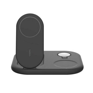 BelkinixLj BoostCharge Qi2 3-in-1 ܂肽ݎCX[d WIZ029dqBK ubN