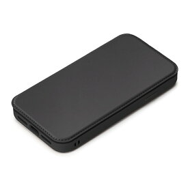 PGA iPhone 14 Pro Max用 ガラスフリップケース PG-22SGF01BK ブラック