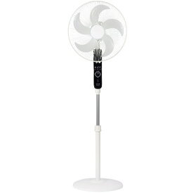 アピックス AC Floor Fan （ACフロアー扇風機 ） AFL-256R(WH) ホワイト/シルバー