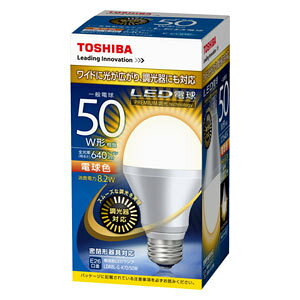 (AEgbg)ŁiTOSHIBAj LEDdʓd`50WLzΉ LDA8L-G-K/D/50W 50W`/E26