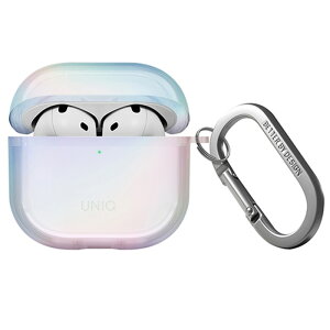 UNIQ�i���j�[�N�j AirPods 4 �v���e�N�g�P�[�X UNIQ-AIRPODS(2024)-IRDHQTZ HOLO QUARTZ�i�z���[ �N�I�[�c�j