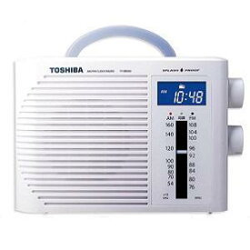 東芝（TOSHIBA） 防水ラジオ TY-BR30F(W) ホワイト