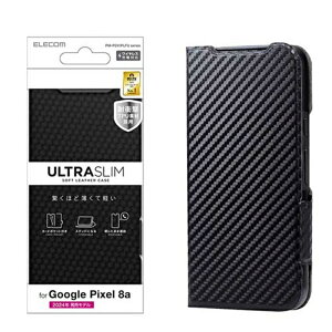 �G���R�� Google Pixel 8a �\�t�g���U�[�P�[�X ���^ ���Εt PM-P241PLFUCB �J�[�{���u���b�N