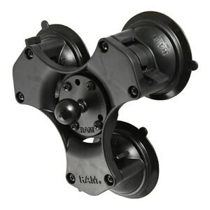 RAM MOUNTS�i�����}���g�j �g���v���T�N�V�����x�[�X 1�C���`�{�[�� RAP-B365-224 �u���b�N