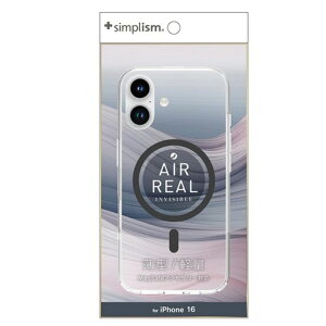 �g���j�e�B iPhone 16�Ή� ���^�y�ʃn�[�h�P�[�X�iAIR-REAL INVISIBLE�j TR-IP24M2-ARPMS-CLBK