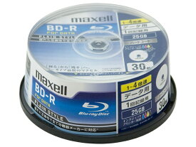maxell（マクセル） データ用BD−R　4倍速　30スピンドル BR25PPLWPB.30SP