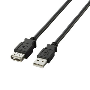 �G���R�� USB2�D0�����P�[�u���^A�|A���X�^�C�v�^�m�[�}���^5m U2C-E50BK �u���b�N