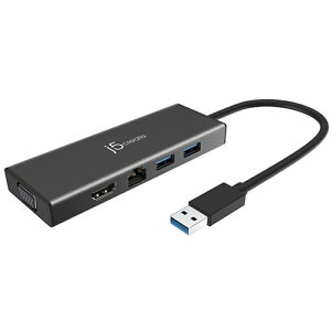 j5 create JUD323B USB 3.0 5-in-1 Mini Dock Black (for surface) JUD323B ubN