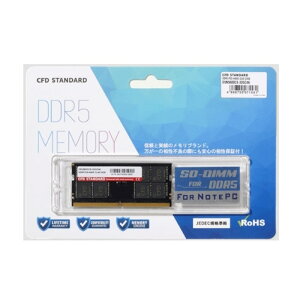 CFD̔ DDR5-5600 m[gp (32GBx1g) D5N5600CS-32GC46