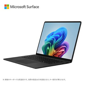 Microsoft�i�}�C�N���\�t�g�j Surface Laptop�i�� 8 ����j 15 �u���b�N Snapdragon X2 Elite/24/512 EP2-60885 �u���b�N