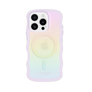 kate spadeiPCg Xy[hj iPhone 16 ProΉ@Kate Spade iPCgXy[hjP[X KS054434 Opal Iridescent