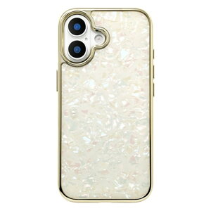CCC�t�����e�B�A iPhone17�Ή� �O���X�V�F���P�[�X�iGlass Shell Case�j UNI-25M-GSGD �S�[���h