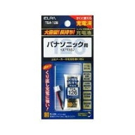 ELPA 電話機用充電池（長持ちタイプ） TSA-126