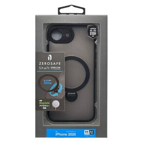 ���X�^�o�i�i iPhone 16e�Ή� �n�C�u���b�h�P�[�X�i ZEROSAFE Shaft�j 8647IP5EZSFSBK �u���b�N