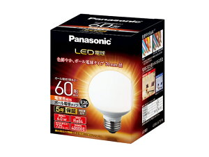 Panasonic�i�p�i�\�j�b�N�j LED�d�� LDG6LG70W �d���F�����@60W�`����/E26����